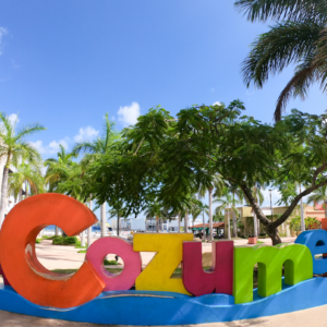 Isla Cozumel sign